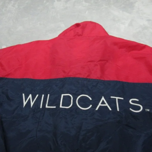 Arizona Wildcats Jacket Mens XL Pro Player Blue Full Zip Water Resistant VTG 90s